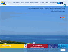 Tablet Screenshot of campingalmayatecosta.com